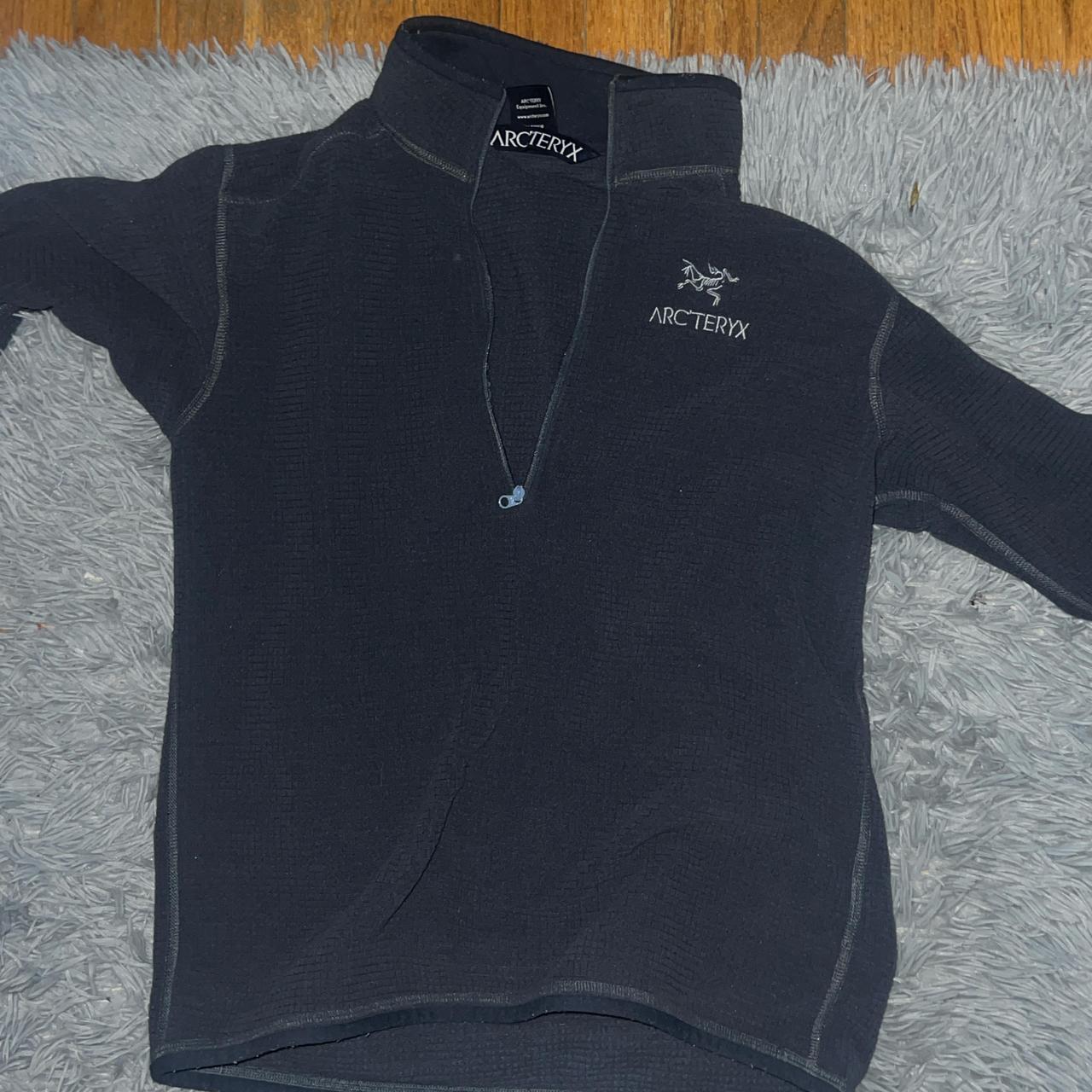 Arc'teryx zip neck 1/4 Zip Waffle Knit Mid | Depop