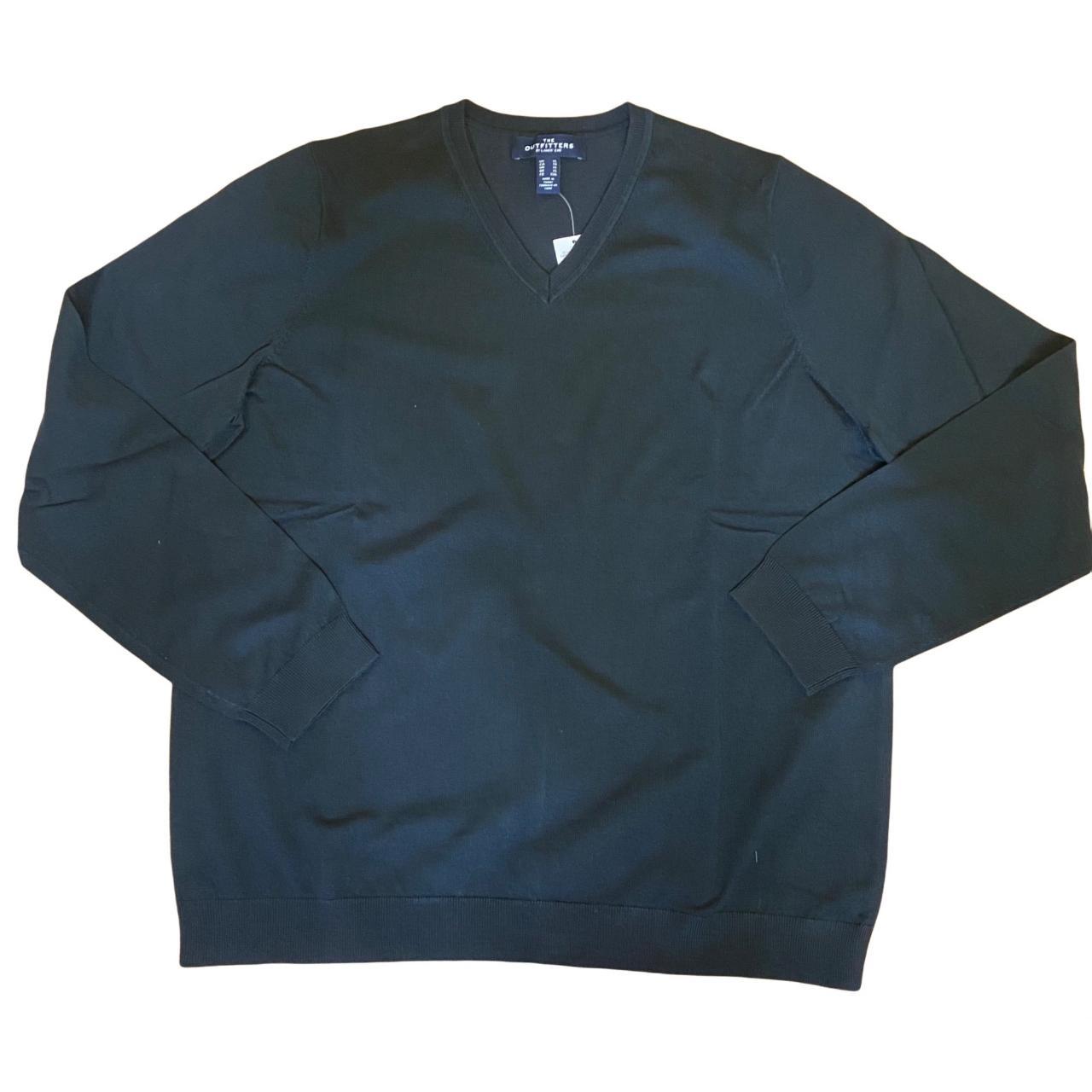 The Outfitters Lands End XL Shirt VNeck Long Sleeve... Depop