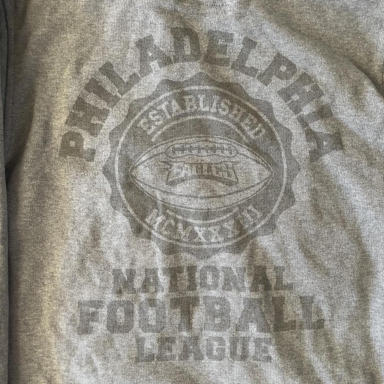 Philadelphia Eagles Crewneck, Soft, grey and new - Depop