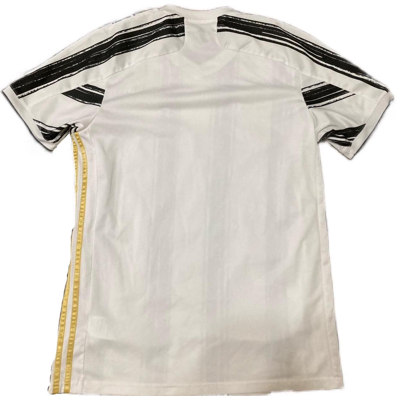 Adidas Men's Black and White T-shirt (2)