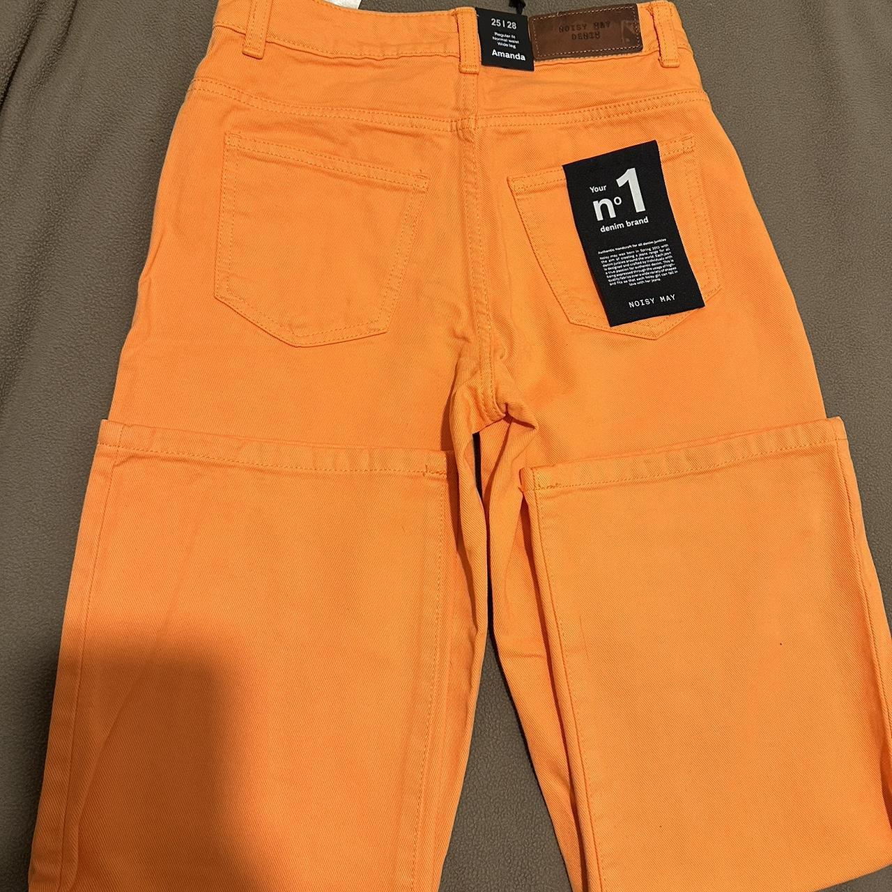Orange Noisy May Jeans brand new