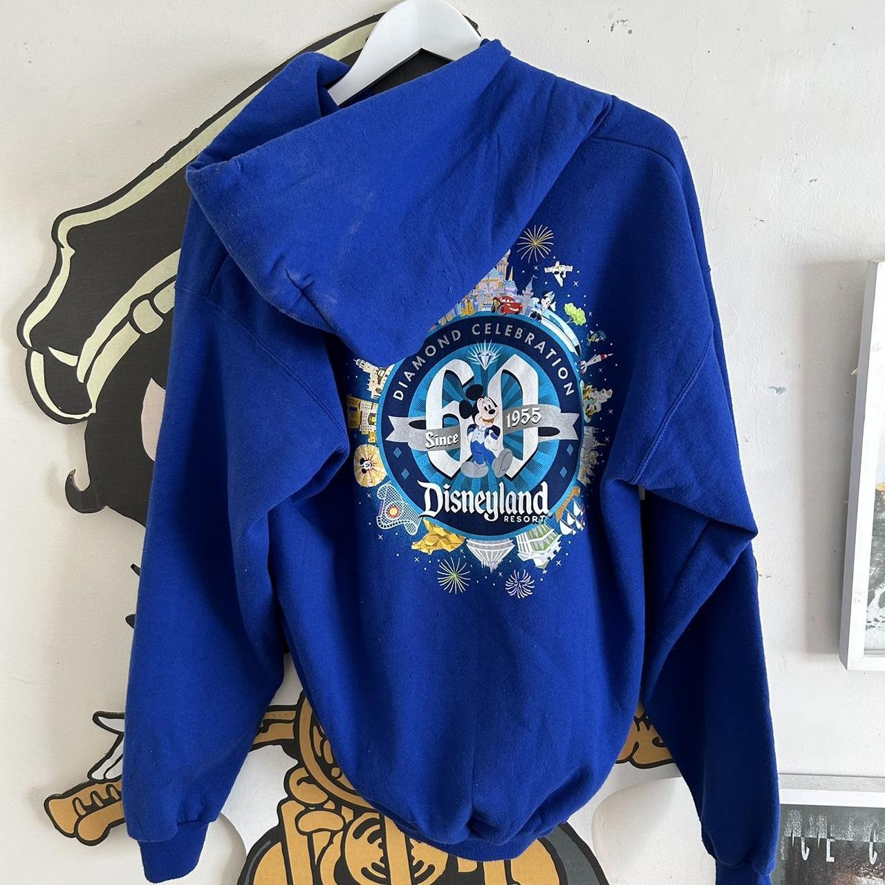 Disneyland Resort 60th Anniversary Diamond Celebration Zip deals Up Hoodie size Small