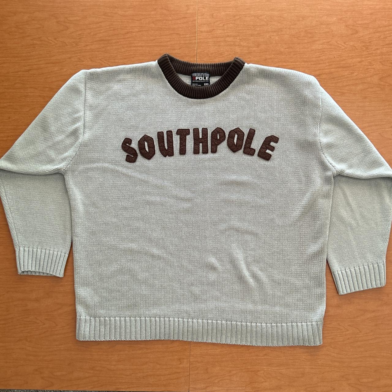 Southpole knit box sweater Size XXL Perfect... - Depop
