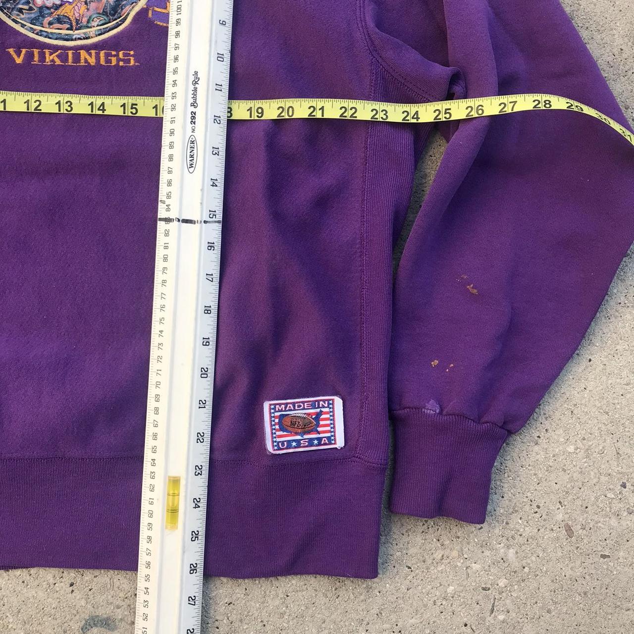 Vintage Riddell Minnesota Vikings Crewneck No - Depop