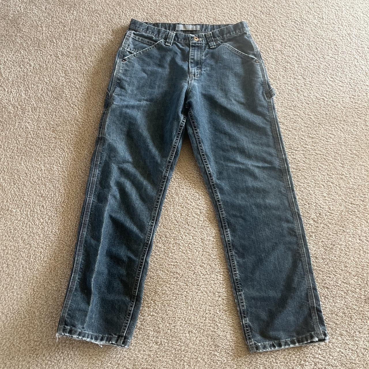 Vintage Lee Carpenter Jeans Size 32x30 No... - Depop