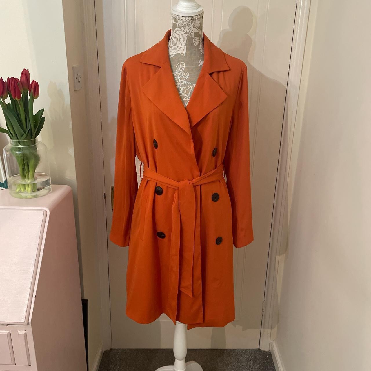 Matalan orange coat hotsell