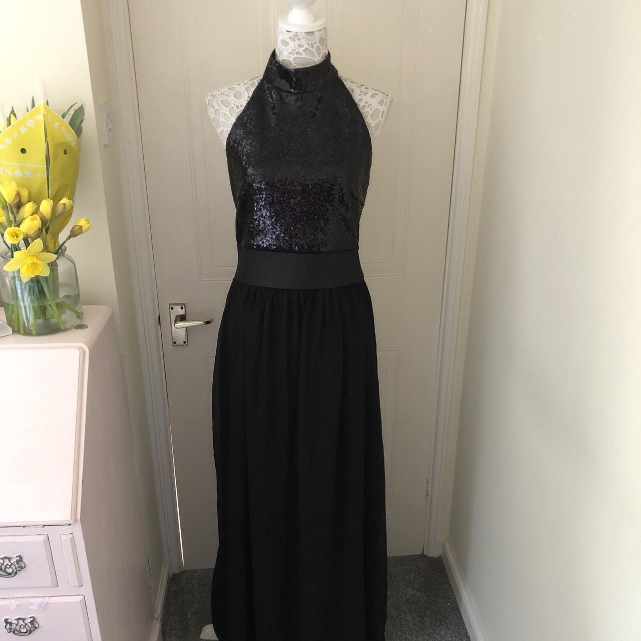 Bodyflirt Boutique sequin halter neck maxi dress. Depop