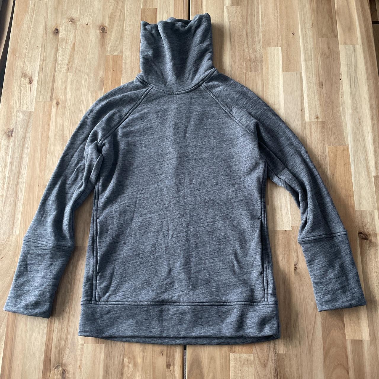 Lululemon To You Tunic in heathered core dark grey... - Depop