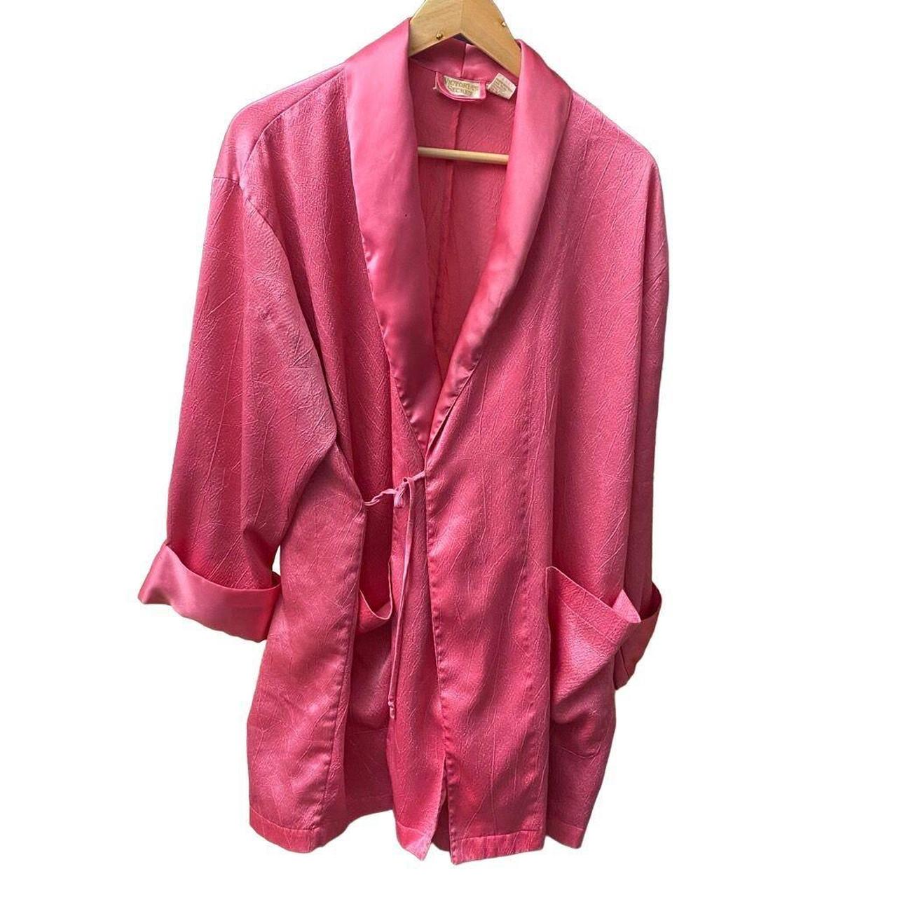 Victoria’s Secret Gold Label Satin Robe Size... - Depop