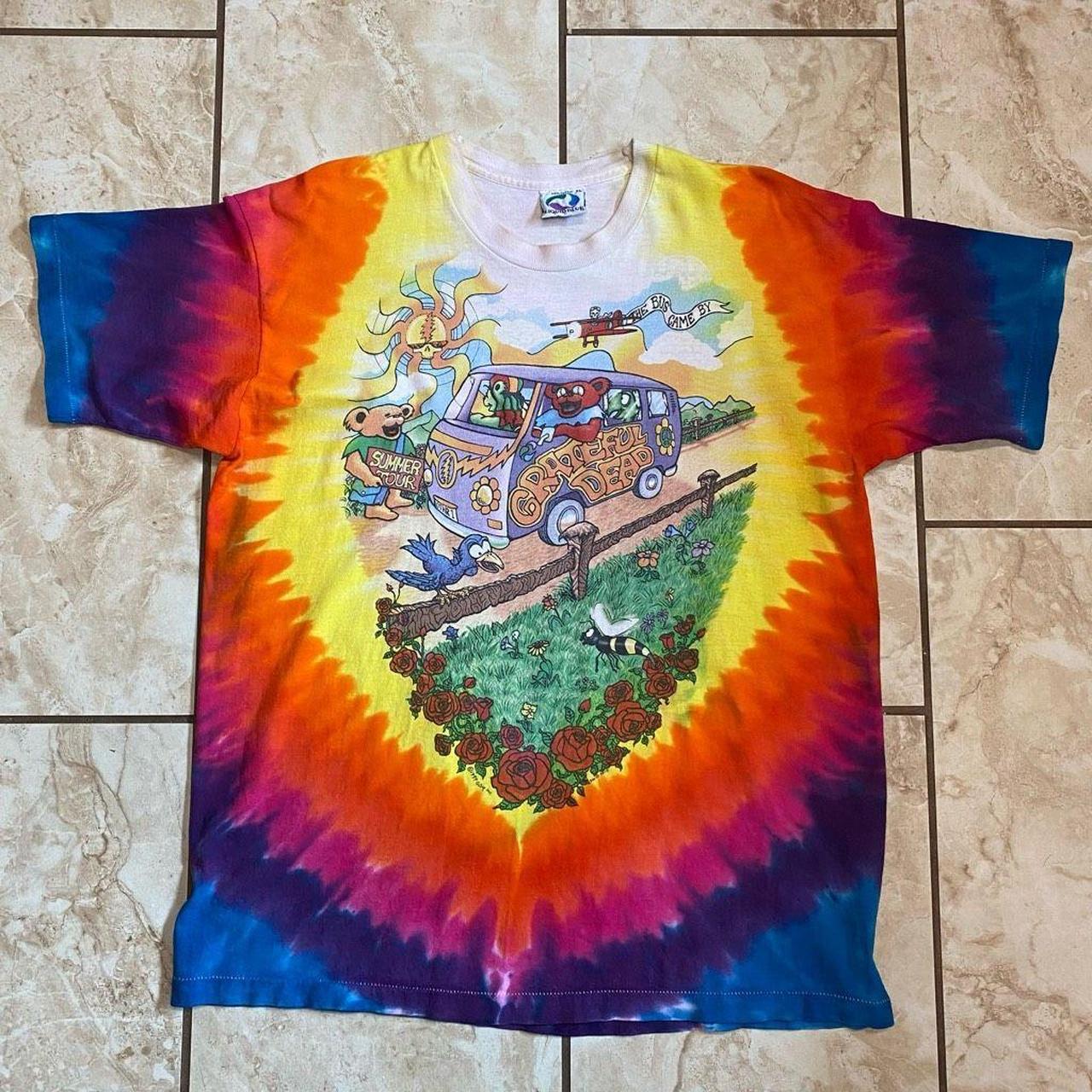 Vintage 1994 Liquid Blue Grateful Dead Tie Dye 