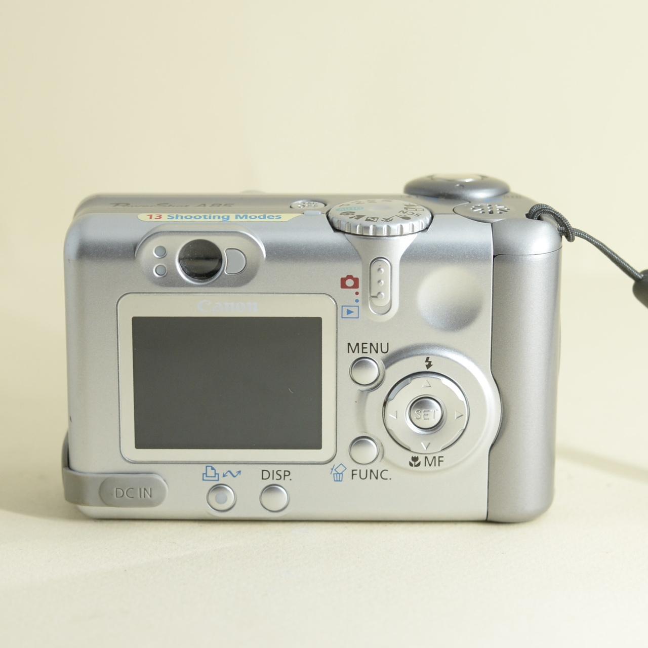 Canon Silver and Grey Camerasandaccessories Depop