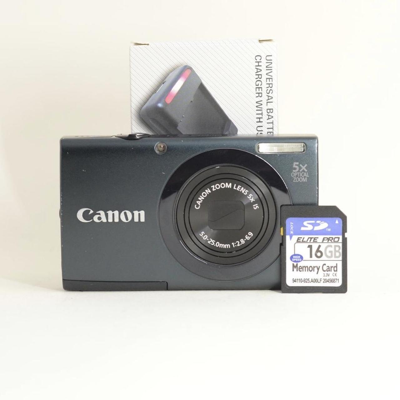 Canon PowerShot A3400 IS | 16MP Digital camera w/ SD... - Depop