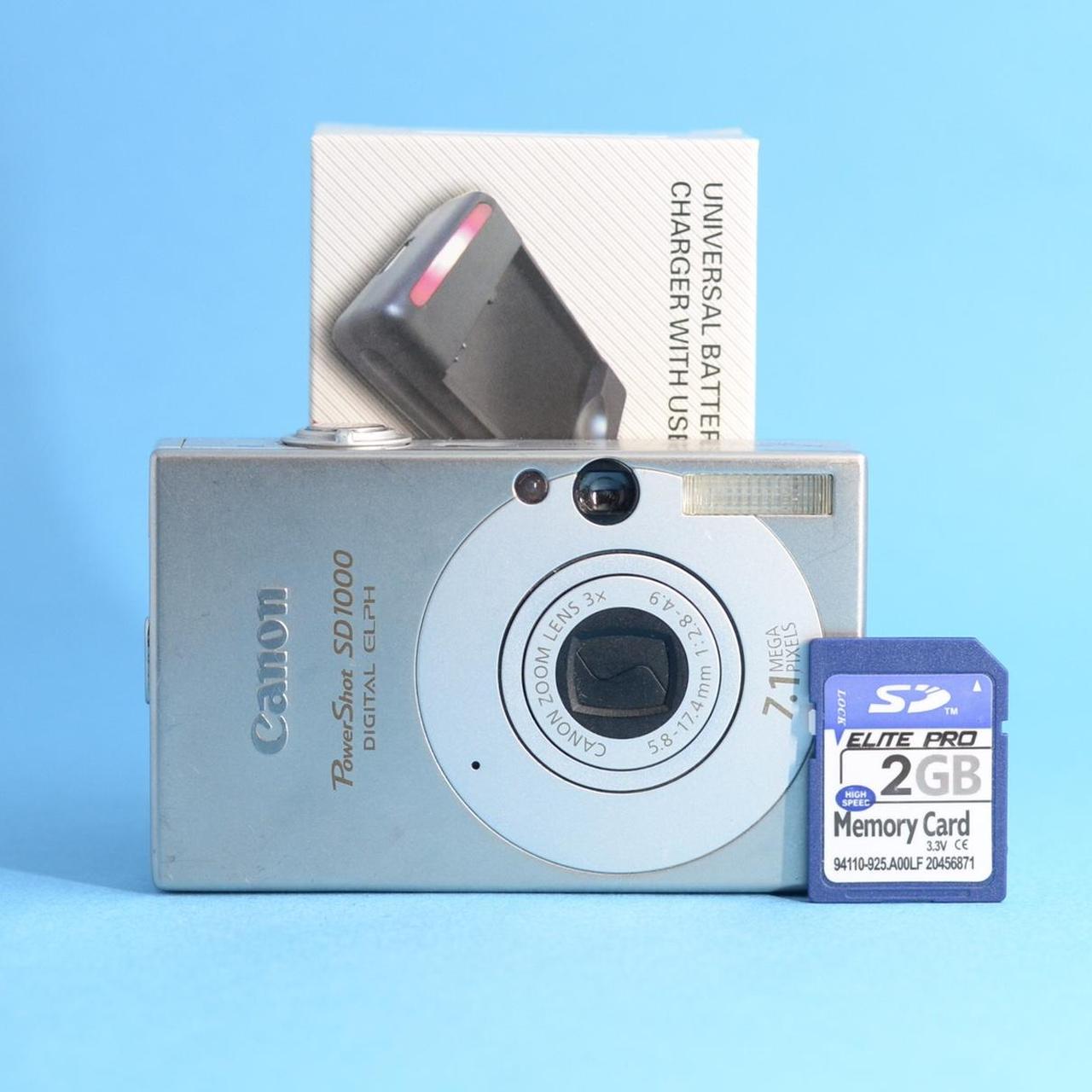 Canon PowerShot SD 1000 Point & Shoot Digital... Depop