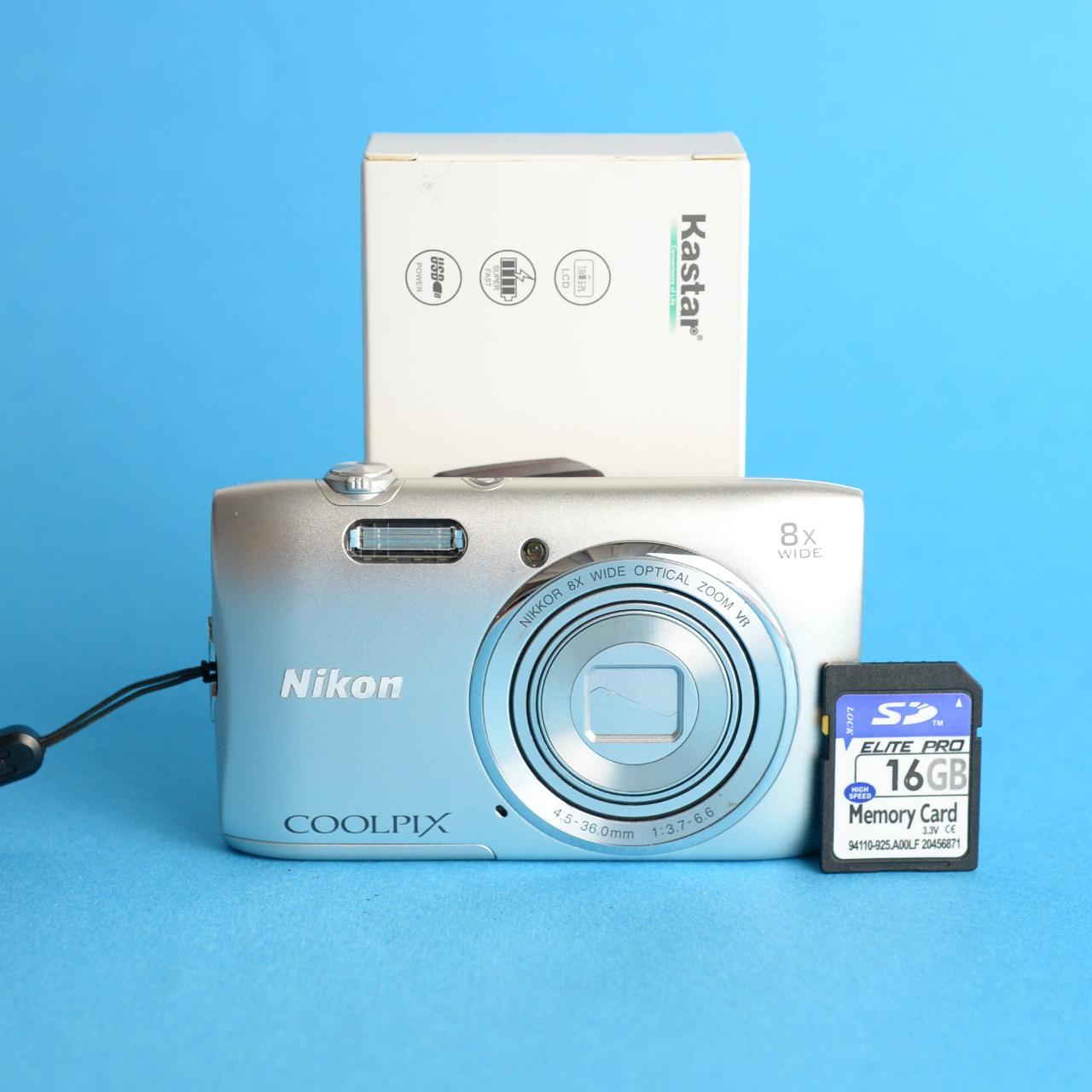 Nikon Coolpix S3600 | 20.1MP Digital camera with SD... - Depop