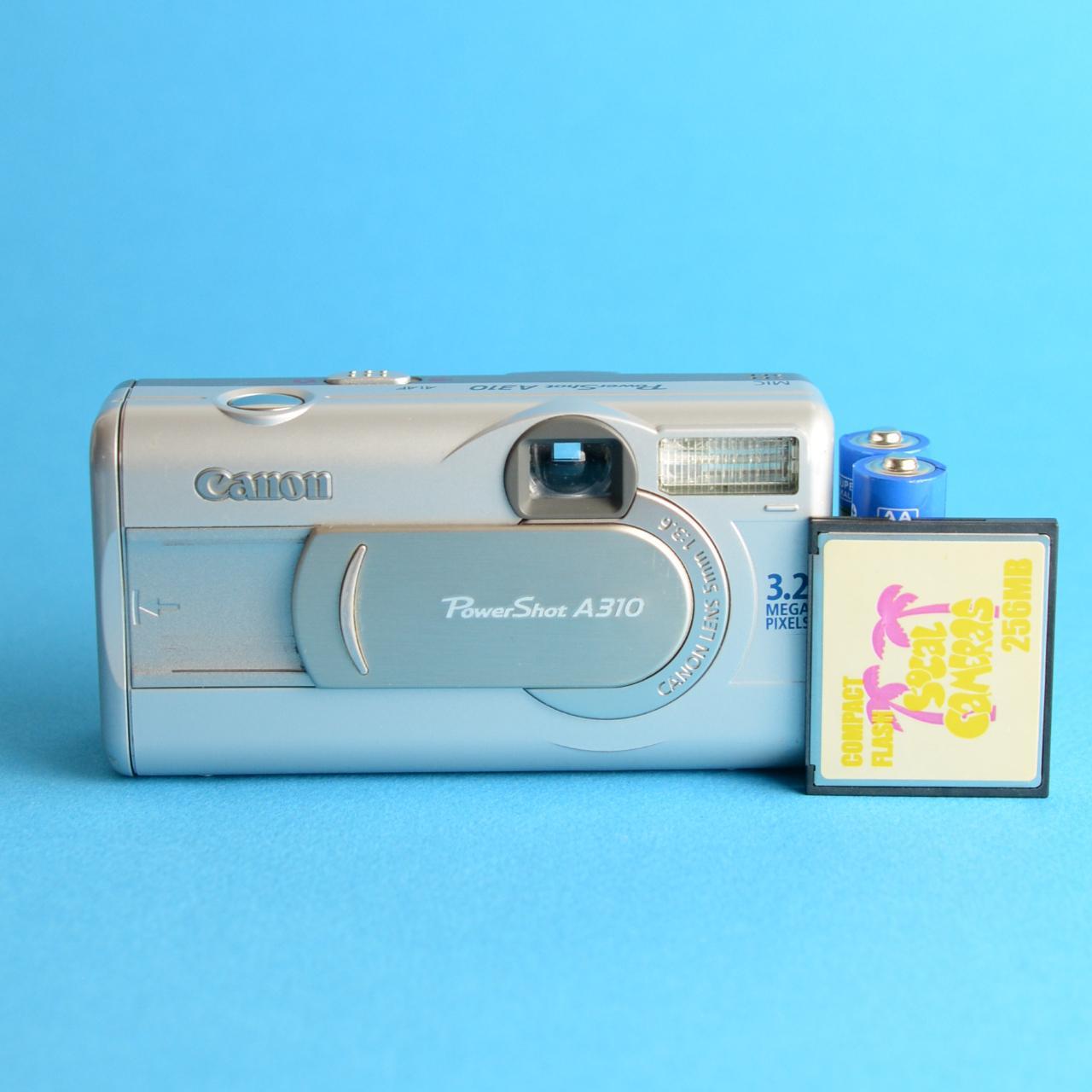 Canon PowerShot A310 | 3.2MP Digital camera with SD... - Depop