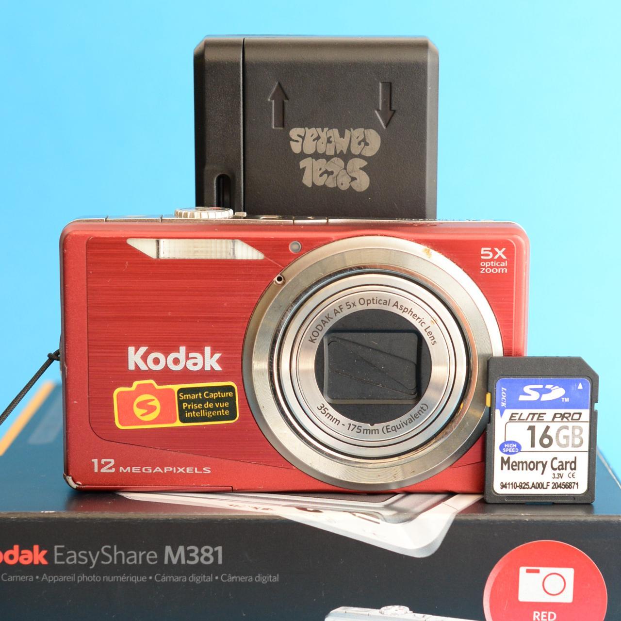 Kodak Easyshare m381 | 12MP Digital camera with SD... - Depop