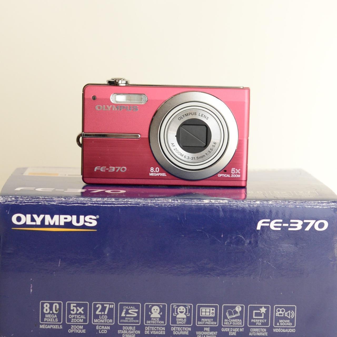 Olympus FE370 8MP Digital camera Pink This... Depop