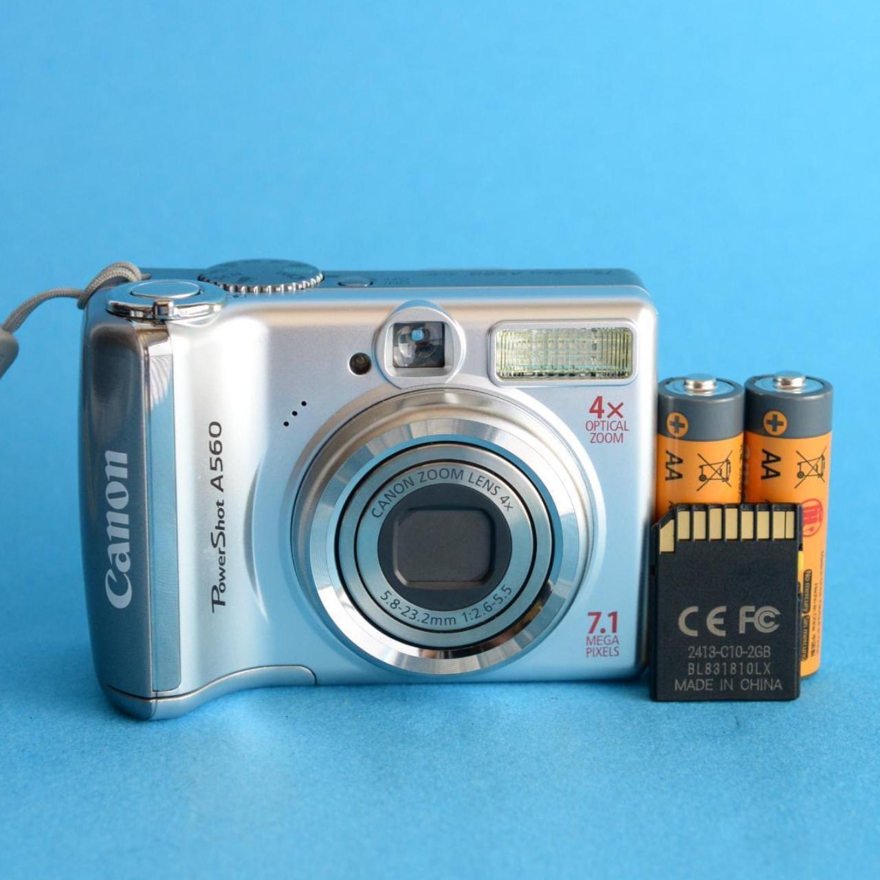 Canon PowerShot A560 7.1MP Digital Camera Tested... Depop