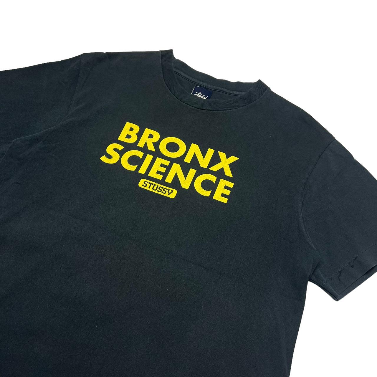 Vintage Stussy Bronx Science T-shirt - Medium -... - Depop