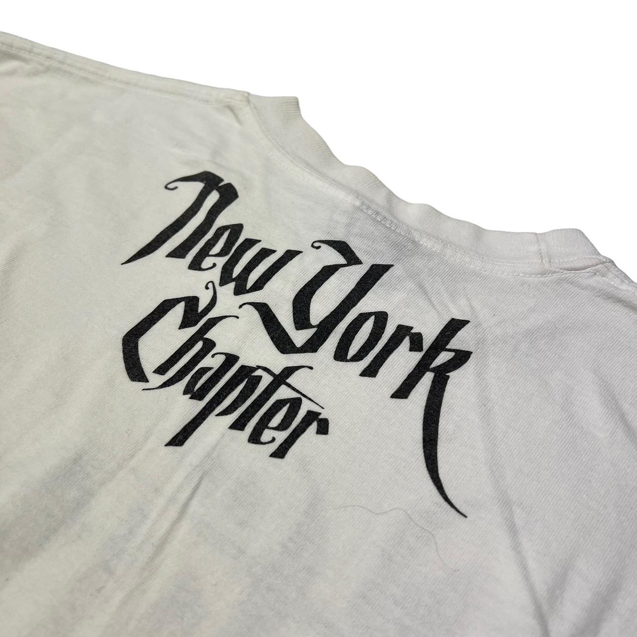 Vintage Stussy New York Chapter Skull & Crossbones | Depop
