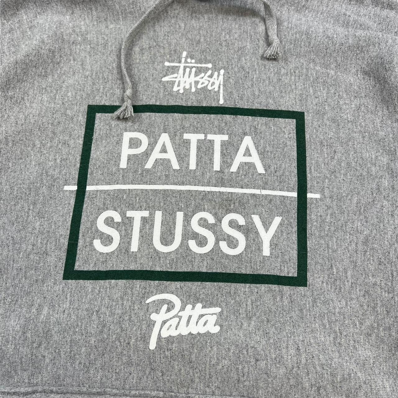 Stussy x Patta Pullover Hoodie Small P2P 20