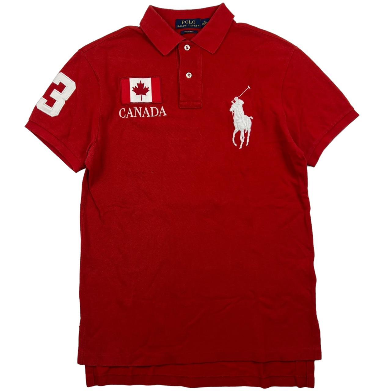 Ralph Lauren Canada Polo Shirt Small P2P 19.5 Depop