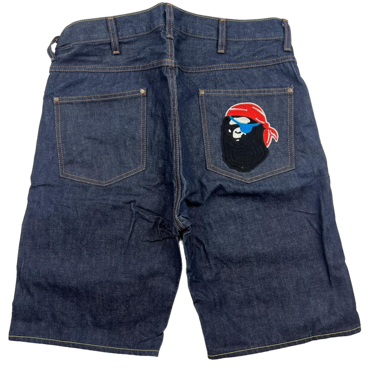 Deals Bape pirate denim pants