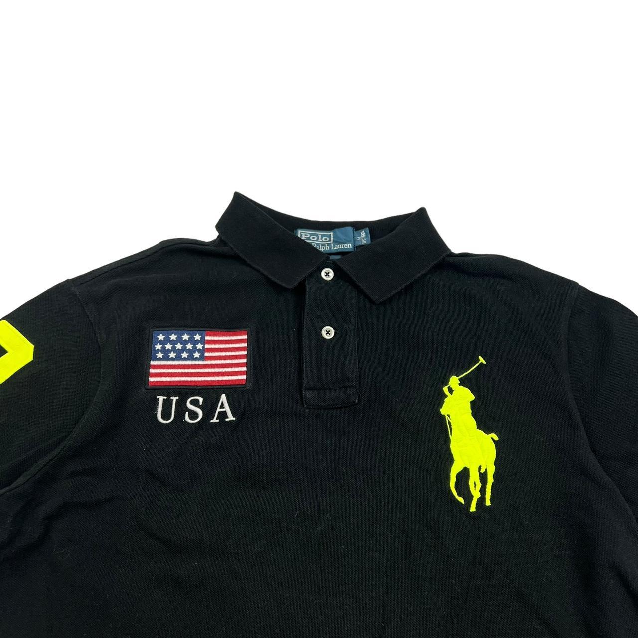 Polo Ralph Lauren Shirt Mens USA Collar Short Sleeve size L