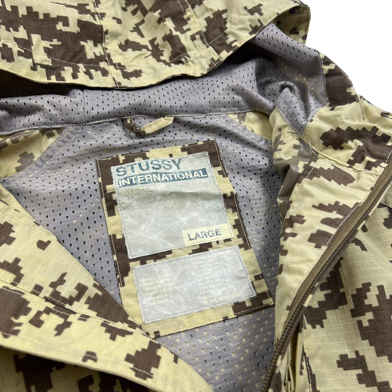 Vintage Stussy Camo Jacket - Large - P2P: 26”  | Depop