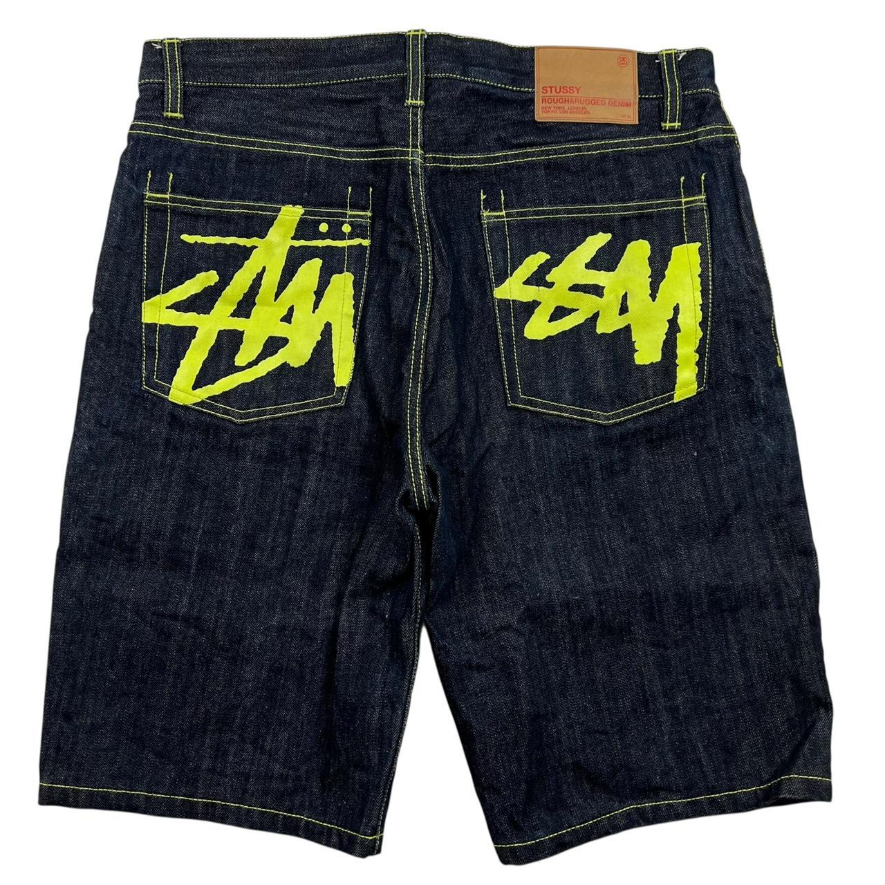 パンツ OLD STUSSY rough and rugged denim shorts Vintage STUSSY Streetwear Short Pants All items | Depop