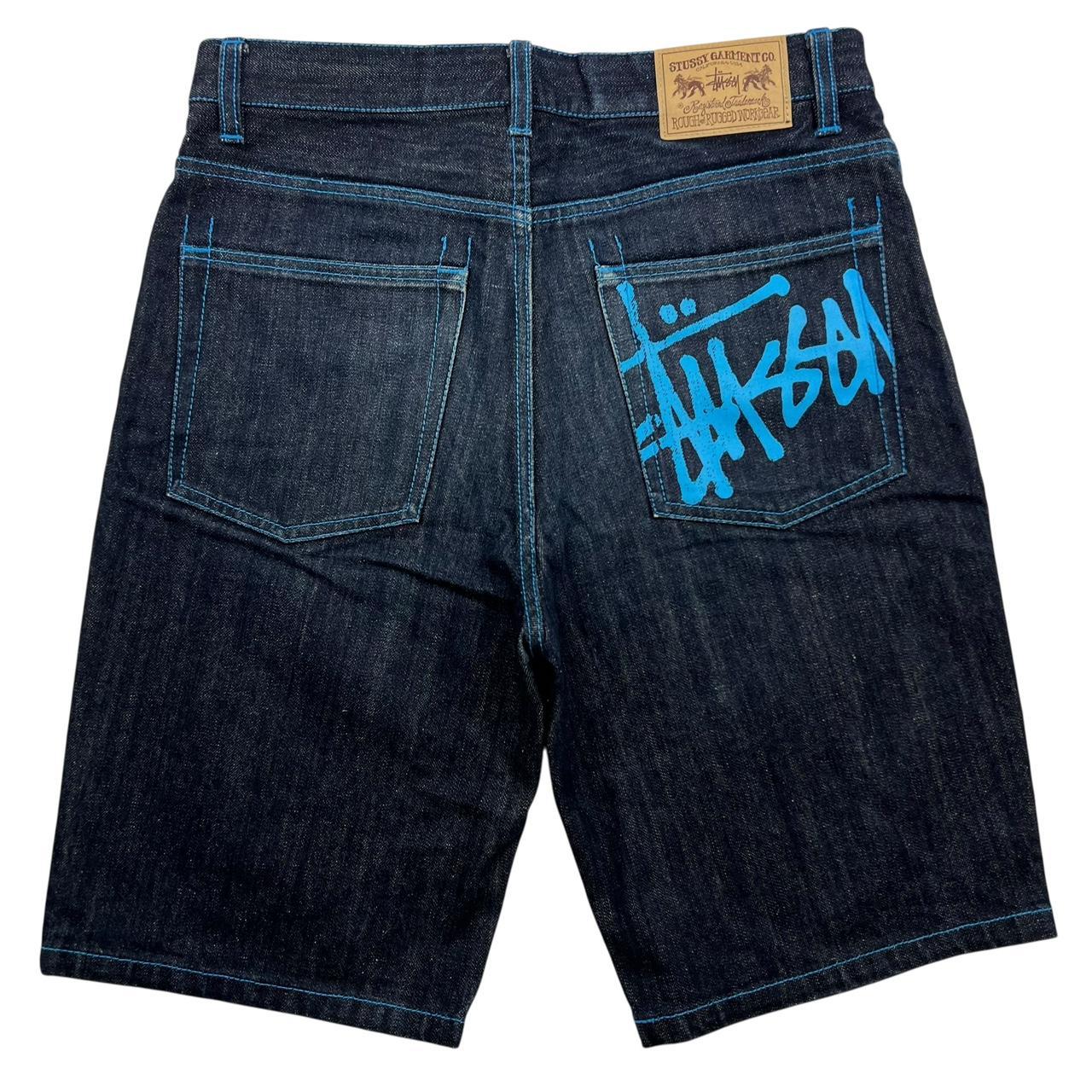 パンツ OLD STUSSY rough and rugged denim shorts Vintage STUSSY Streetwear Short Pants All items | Depop