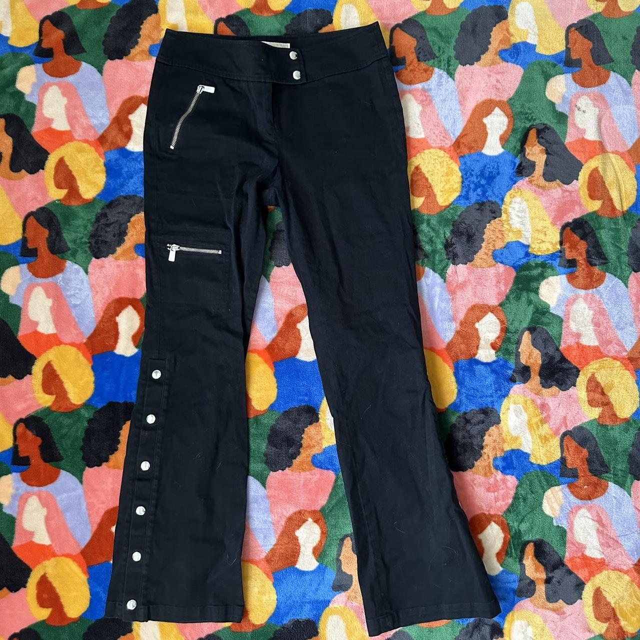Trousers Michael Kors Black size S International in Polyester - 40408324