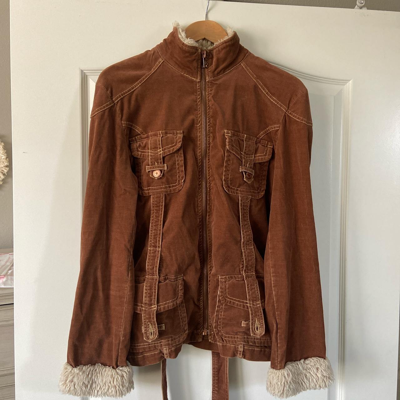Archivio,22 Women's Tan and Khaki Jacket