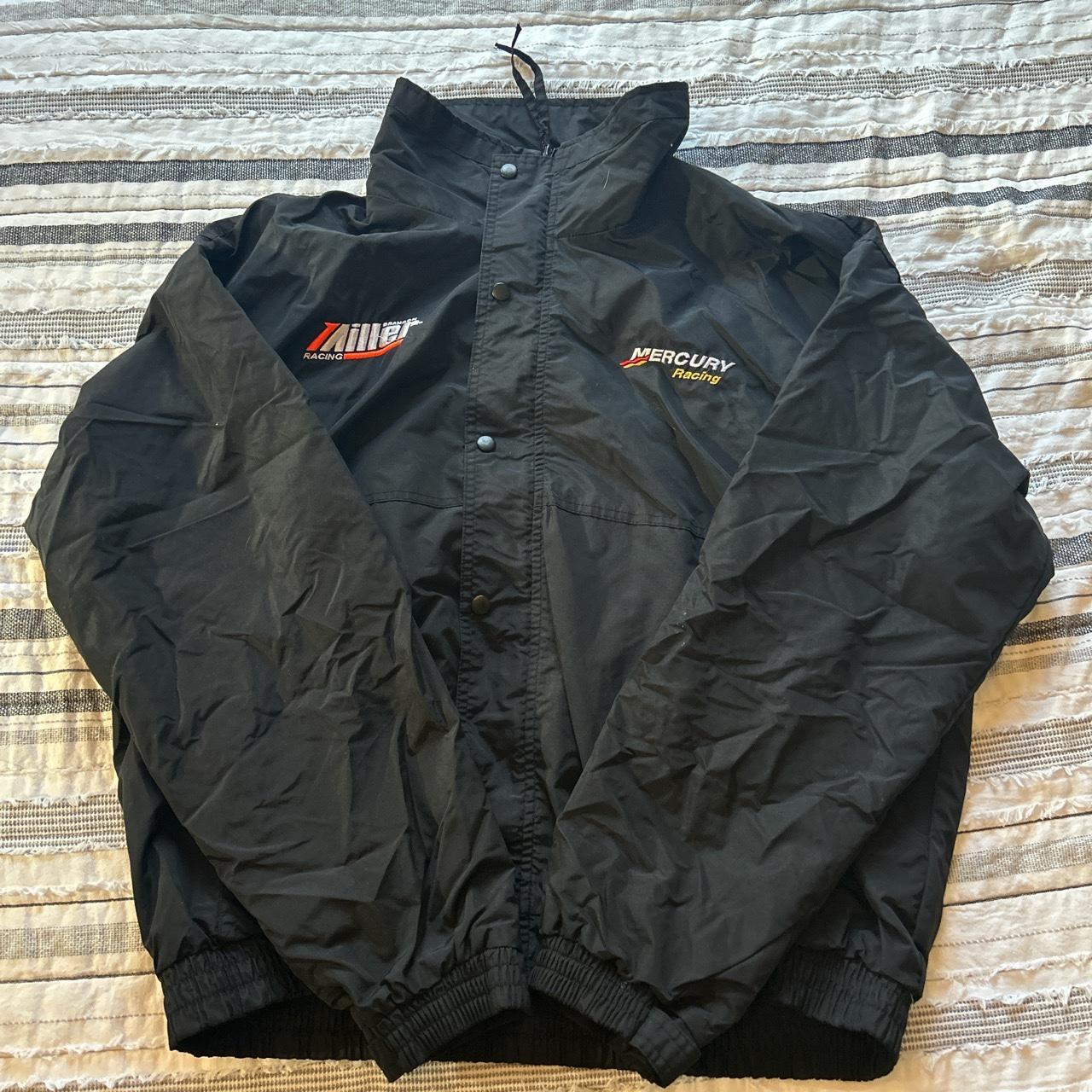 Vintage Racer Jacket ️🖤 -Mercury Racing -tag covered... - Depop