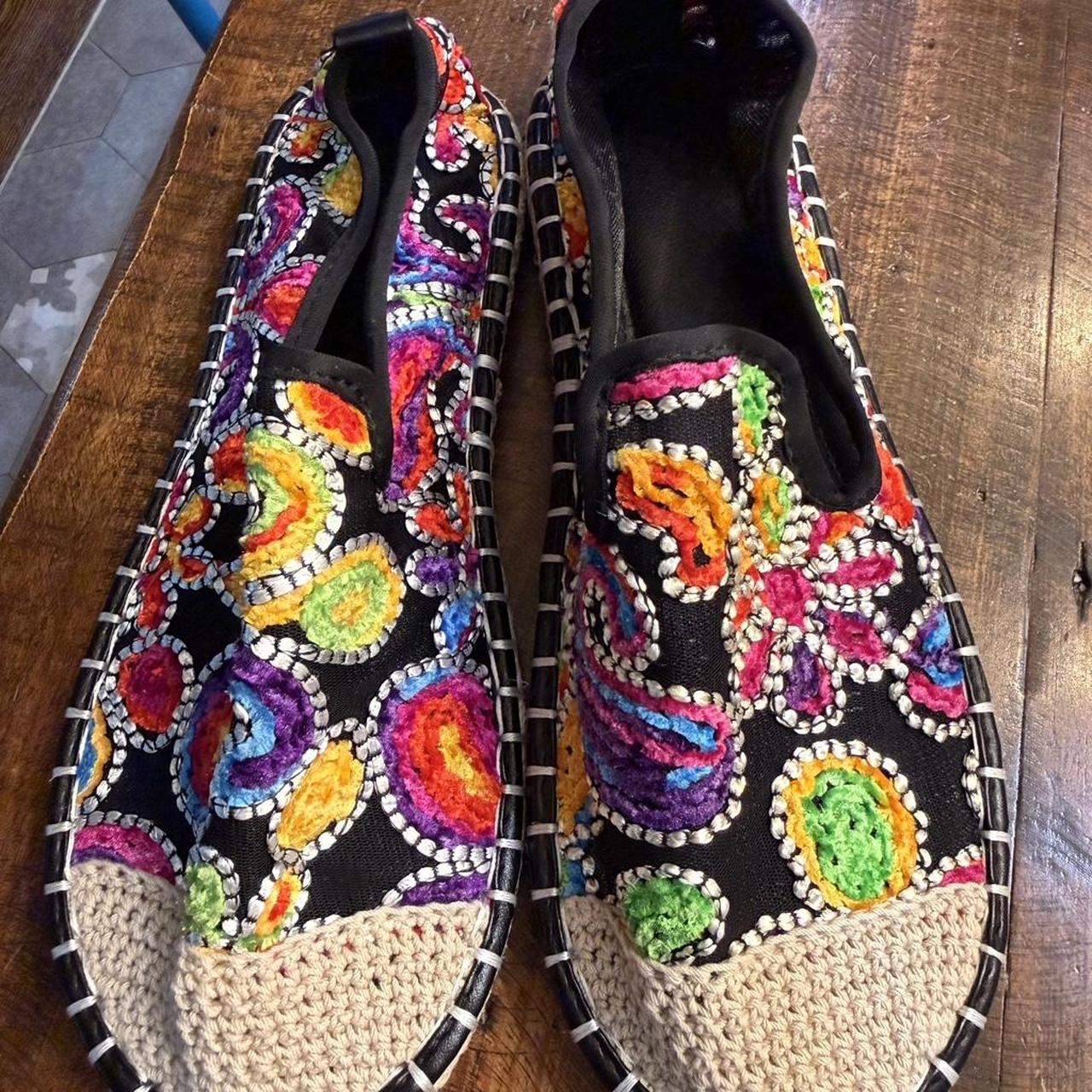 Women's Espadrilles - Multi/Black – Multicoloured… - image 1