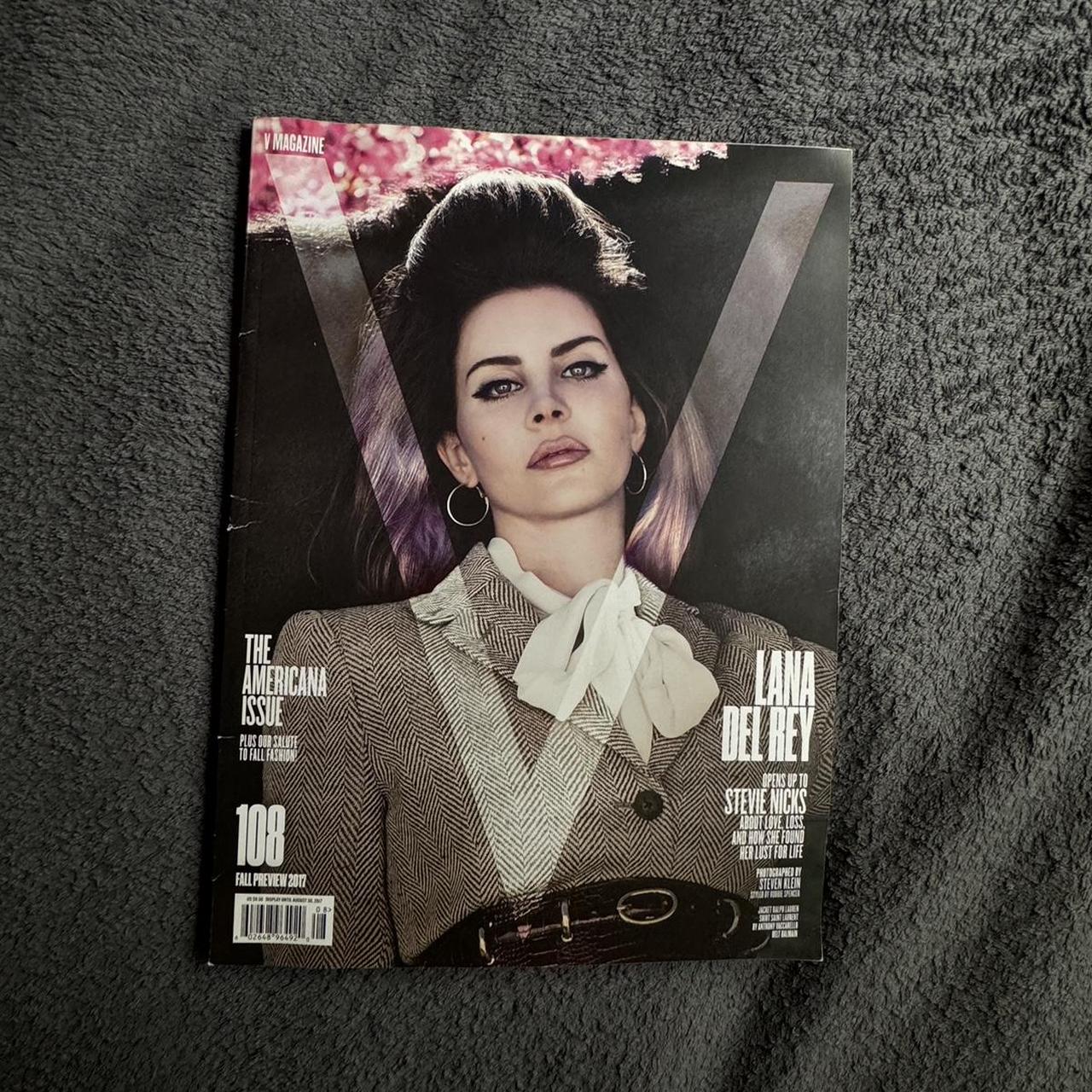 LANA DEL REY V magazine 2017 Rare cover - Depop