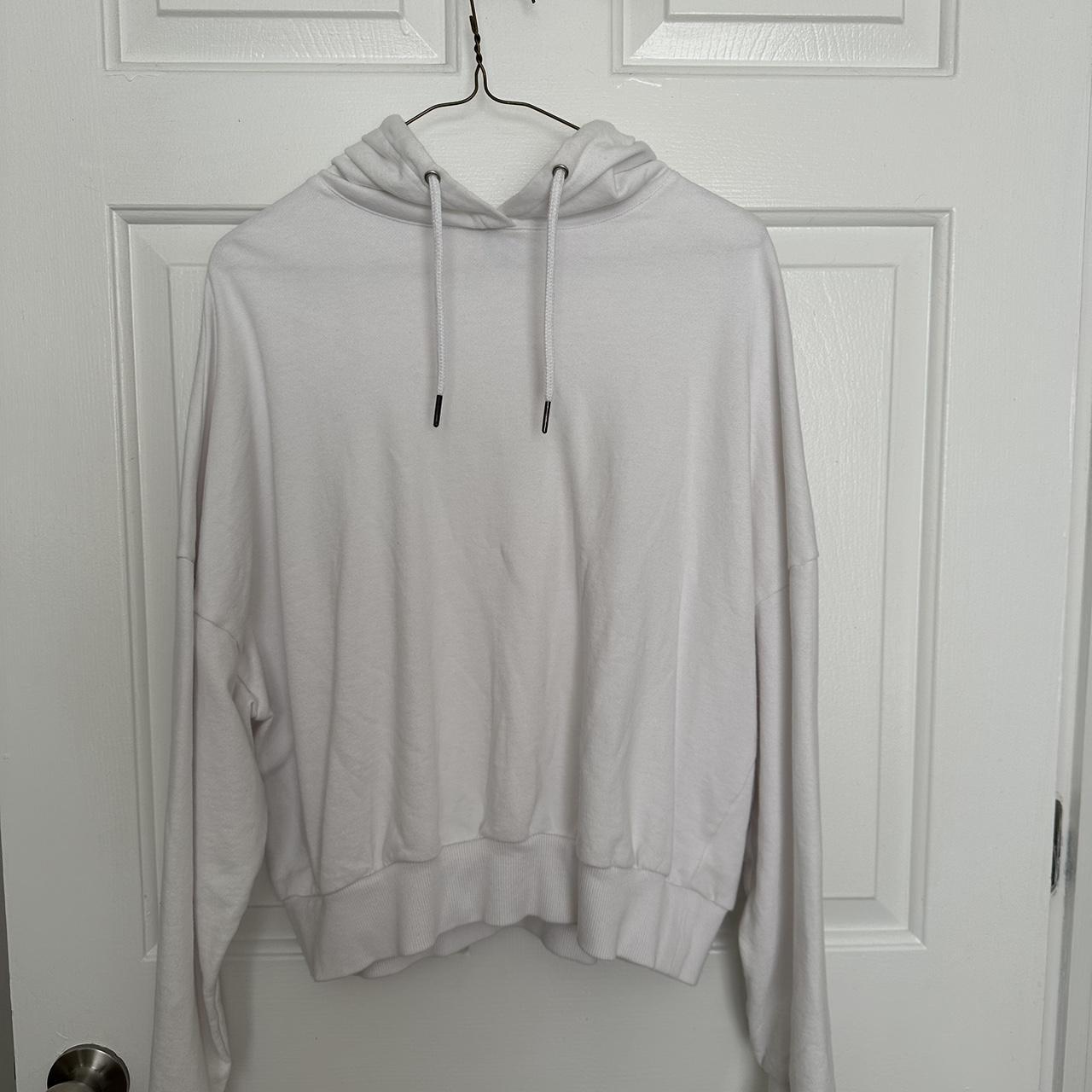 ASOS white oversized hoodie Size US 6 women’s... - Depop