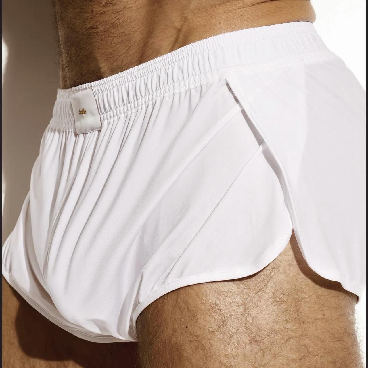 Men's White Boxers-and-briefs
