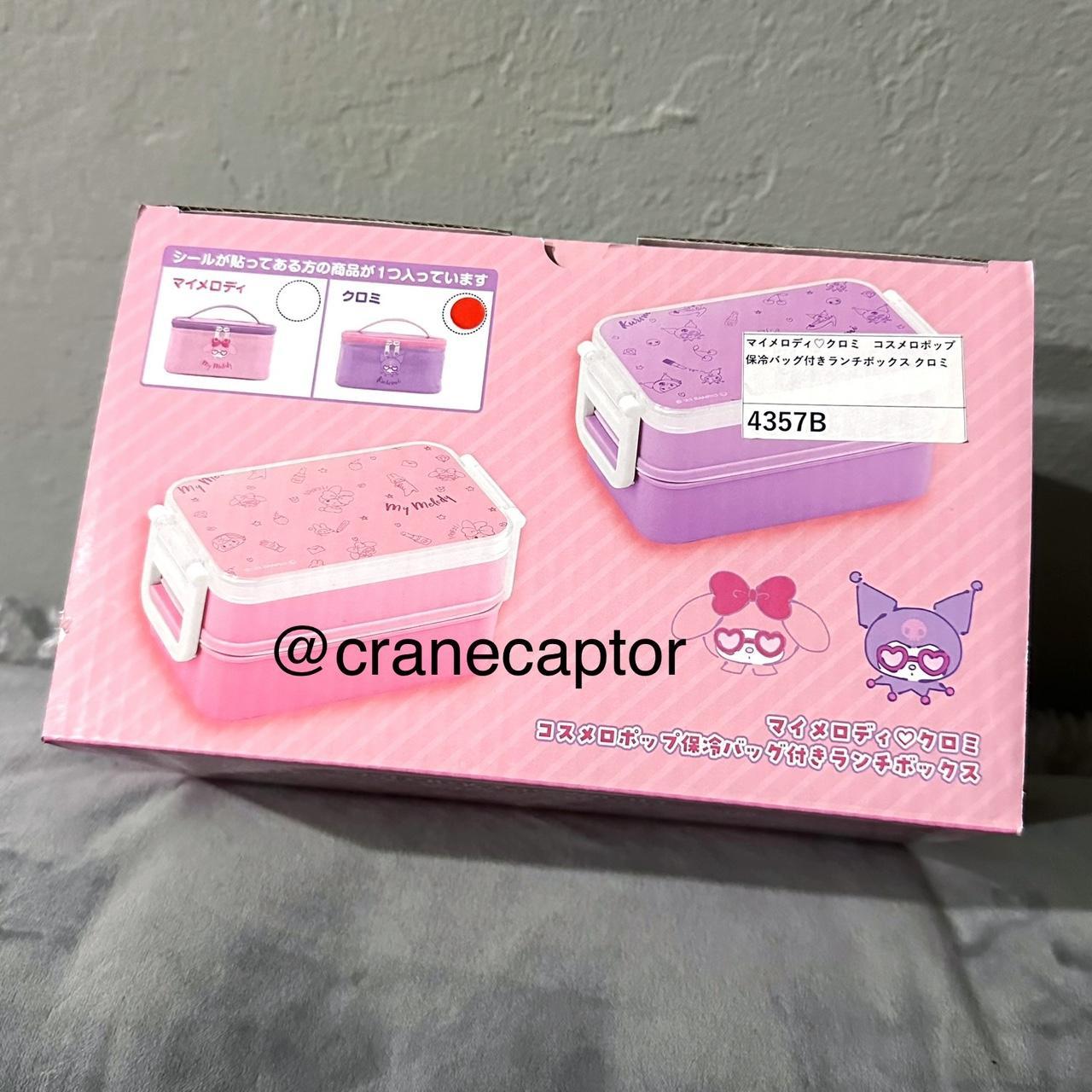 Cute Cinnamoroll Tupperware/Bento Box by Sanrio from - Depop