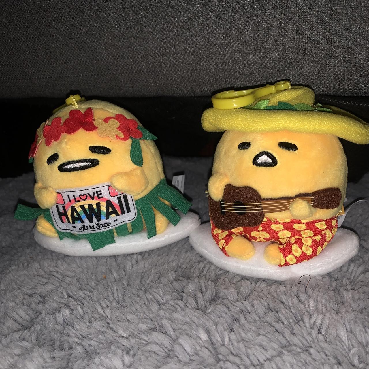 Hawaii gudetama plush danglers 2 - 4” Price is... - Depop