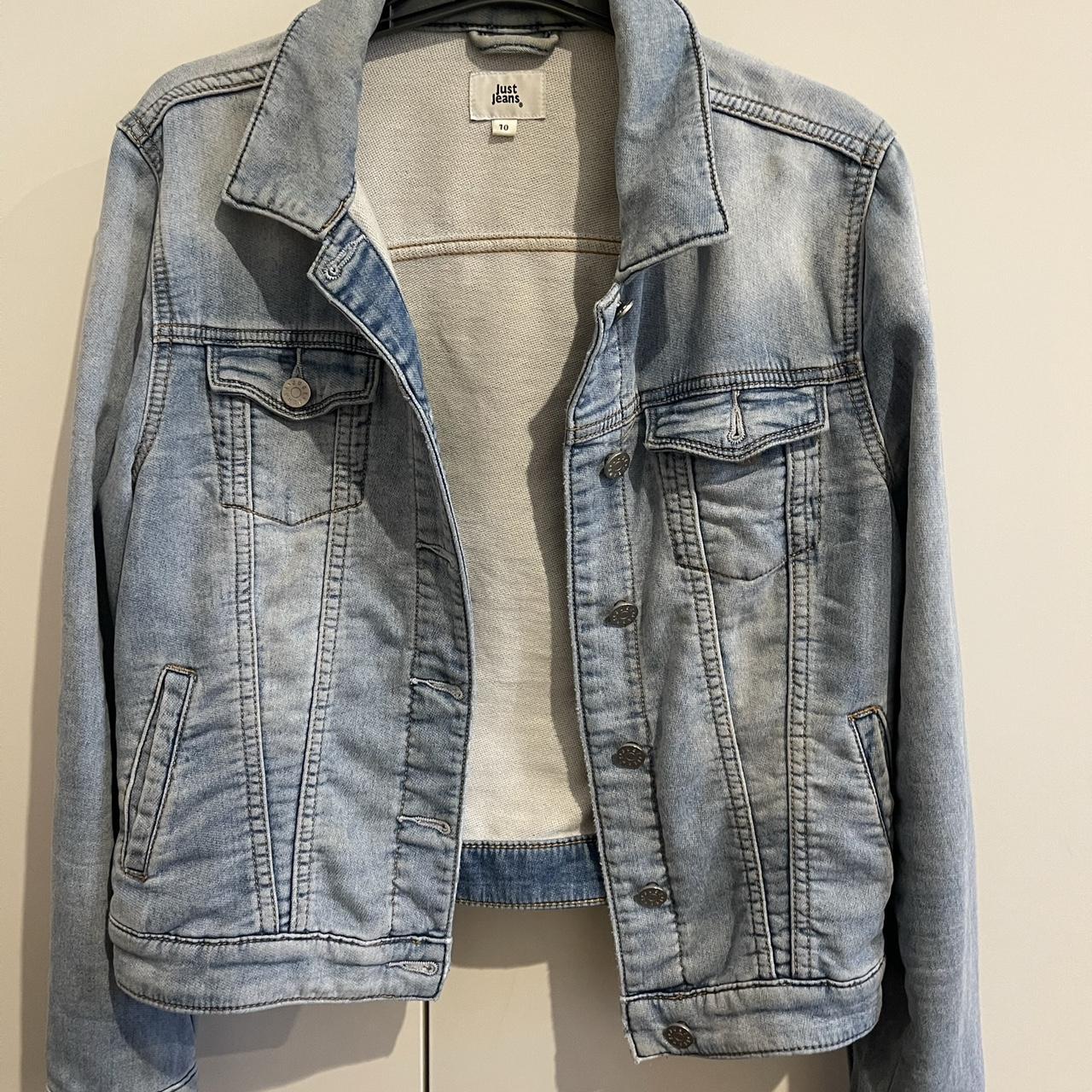 Just jeans leather outlet jacket