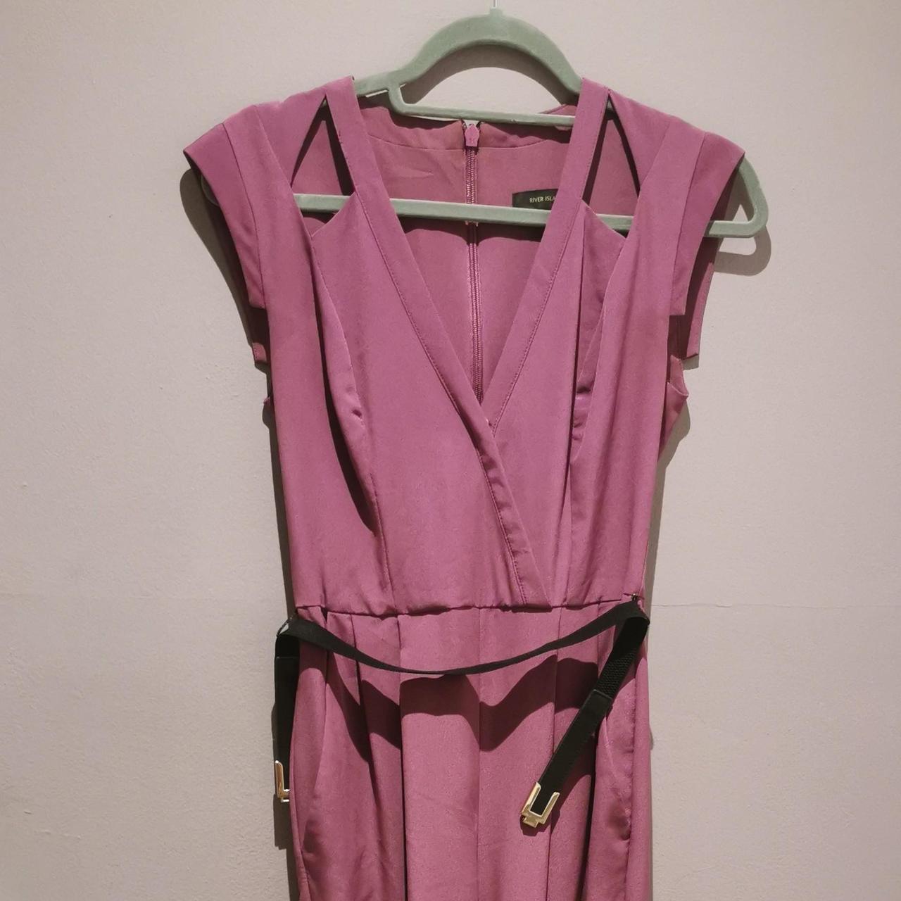 River Island purple jumpsuit size 6. Overall in good. Depop