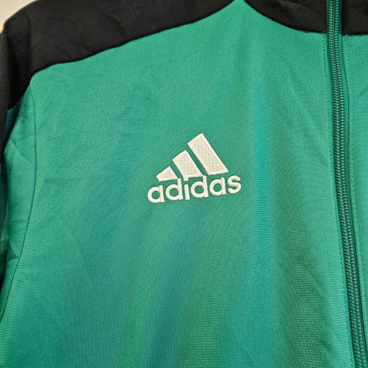 Adidas Men's Green Jacket | Depop