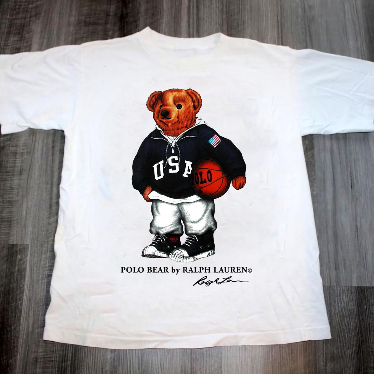 Polo bear martini outlet shirt