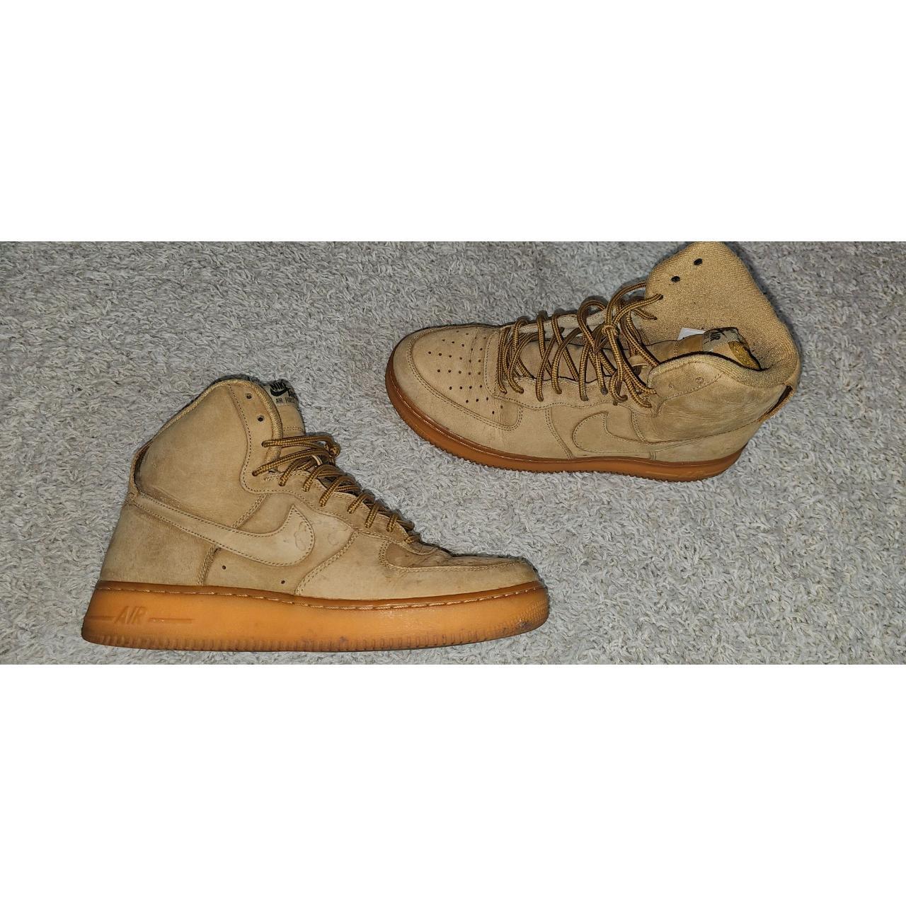 Nike air force 1 high lv8 wb trainer hotsell flax / gum