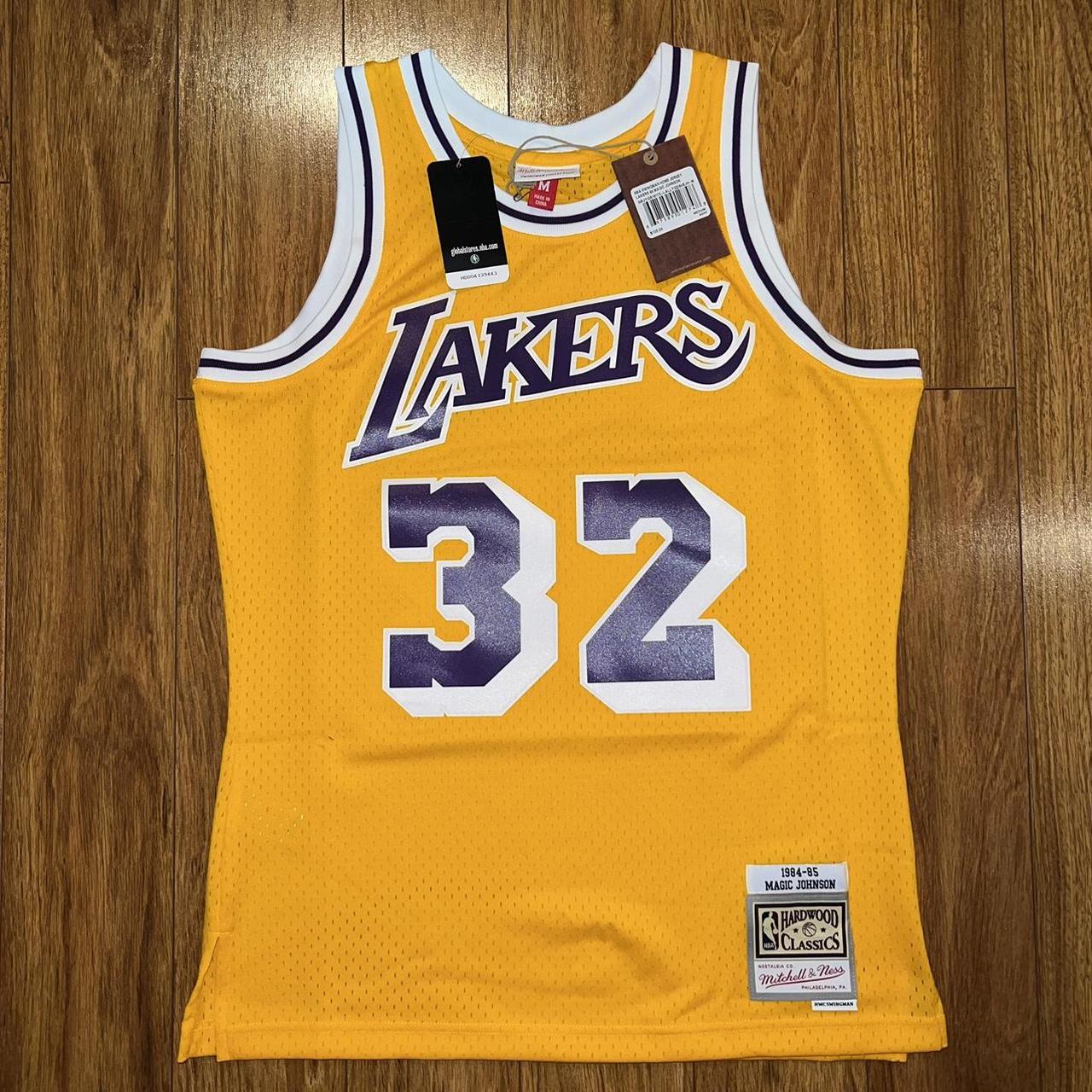 Swingman Jersey Los Angeles Lakers Home 1984-85... - Depop