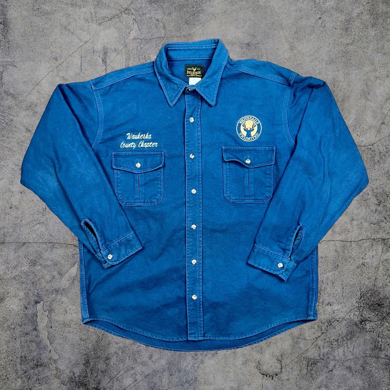 Vintage Outdoor Work Shirt Tagged Size XL (PLEASE... Depop