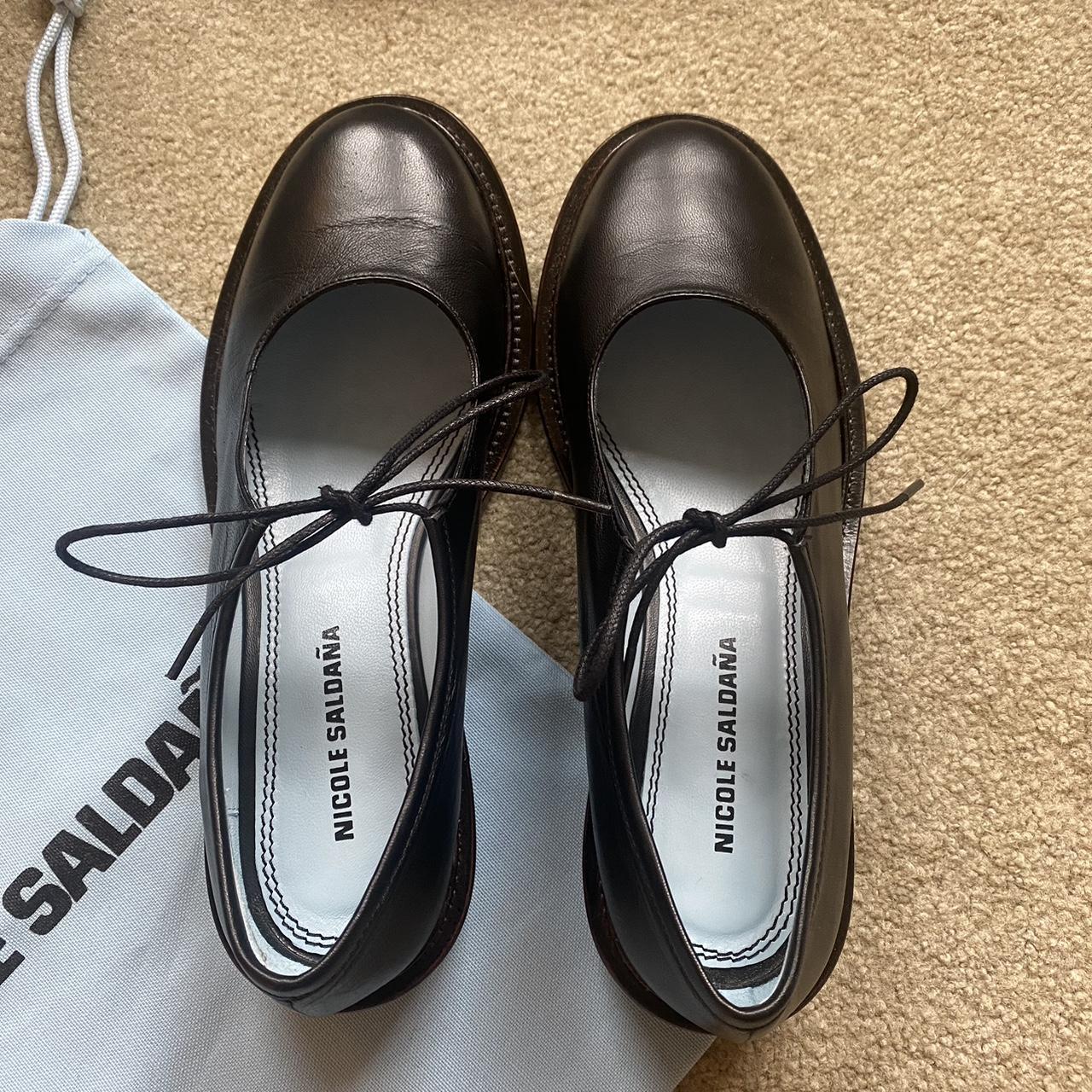Nicole Saldana ファビアナ ブラック　パンプス　ローファー Nicole Saldaña Fabiana Loafers | Black | FARFETCH