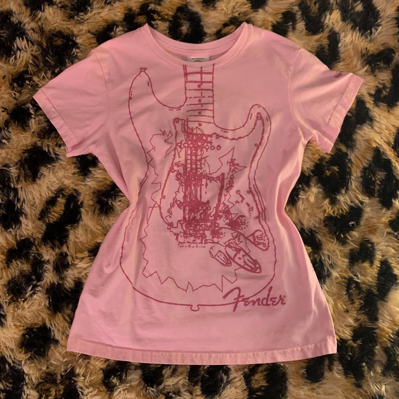 Hard Rock Cafe Women's Pink T-shirt