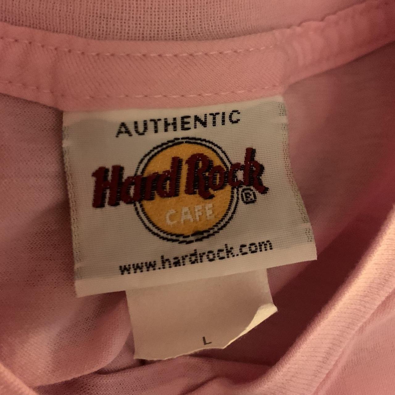 Hard Rock Cafe Women's Pink T-shirt (3)